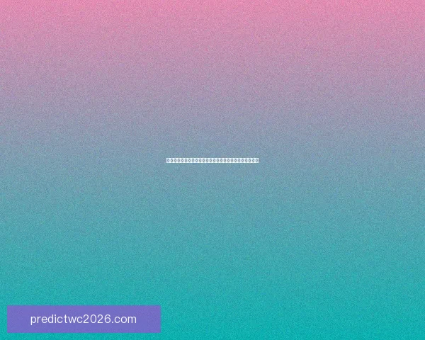 世界杯体育竞猜分析洞察赛事走势与战术策略预测数据研判